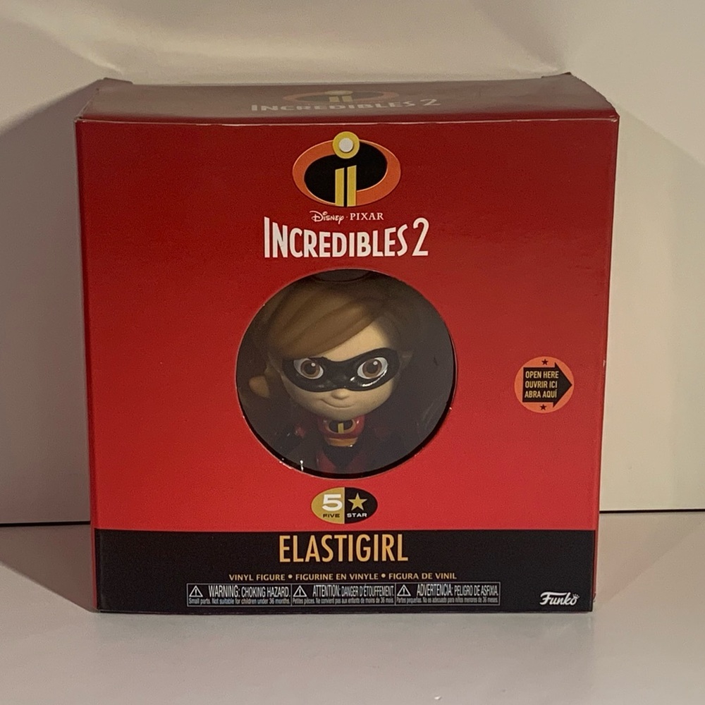 ❤️ [NEW] FUNKO 5 STAR DISNEY INCREDIBLES 2 ELASTIGIRL HELEN PARR FIGURE ❤️